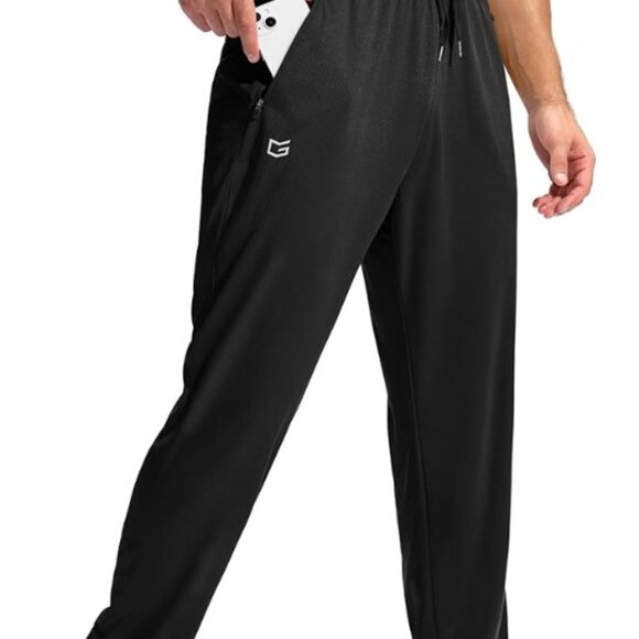 G Gradual Men's Sweatpants Zipper Pockets Lightweight Mesh Athletic Pants XXL - Picture 1 of 11